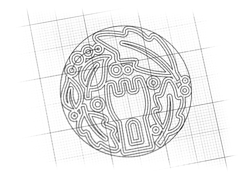 Foods Taste Logo Sketch detail