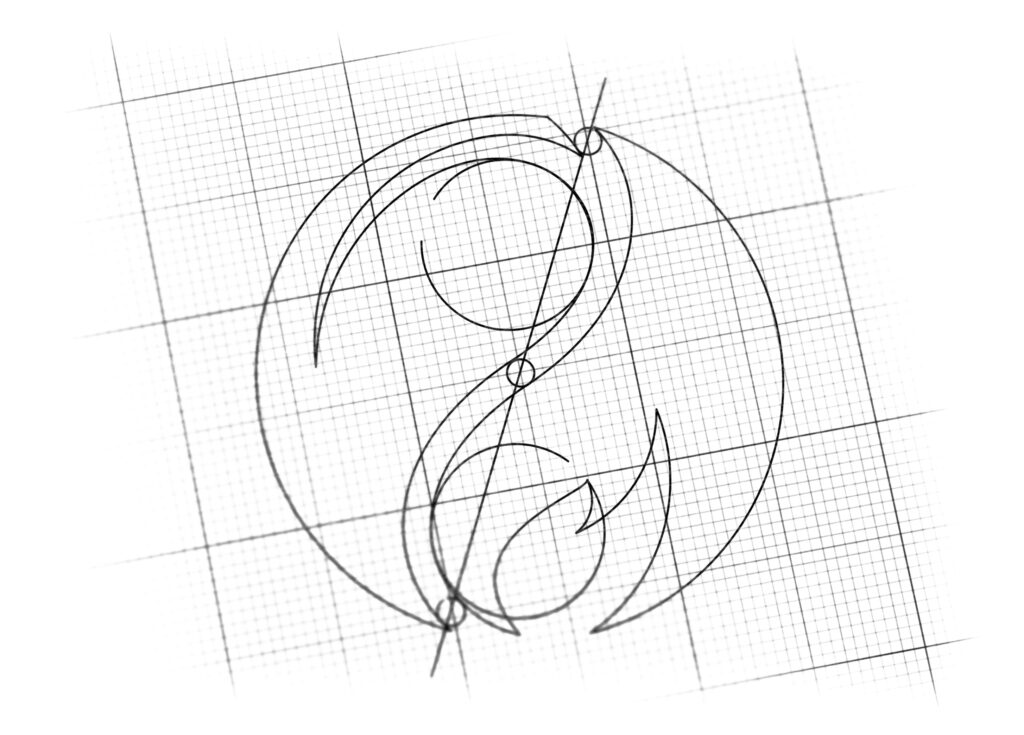 Green Fuel Logo Sketch detail
