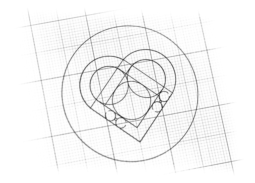 Health Test Logo Sketch detail