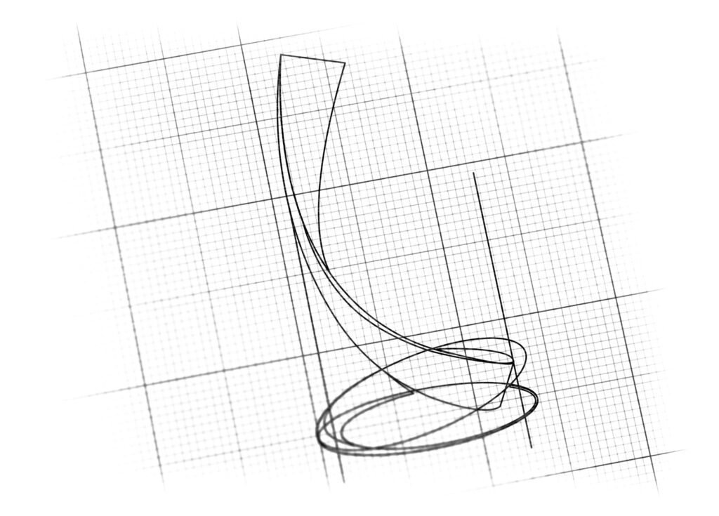 Interior Logo Sketch detail