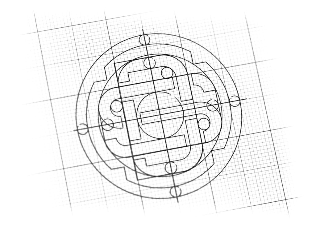 Logo Design Sketch Step