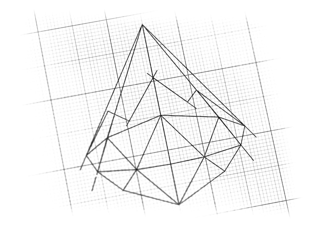 Mineral Water Logo Sketch detail