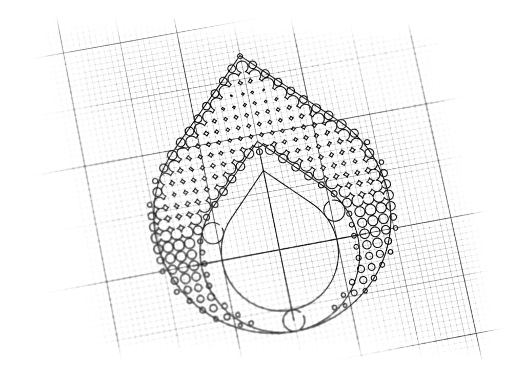Oil Energy Logo Sketch detail