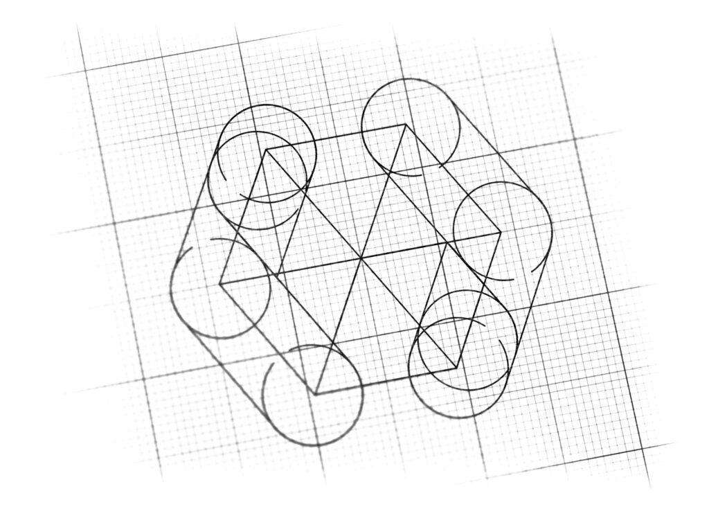 Trading Logo sketch details