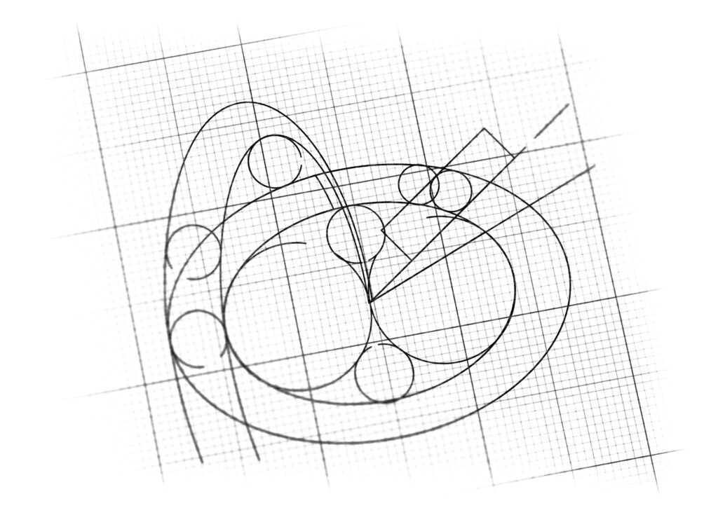 company logo design Sketch detail